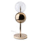 Ledtafellamp 15 x 15 x 48 cm Kristal Gouden Ijzer