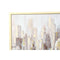 Schilderij DKD Home Decor Stad 100 x 4 x 100 cm Loft (2 Stuks)