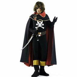 Kostuums voor Volwassenen Limit Costumes Pirate De L'Espace Piraat 5 Onderdelen Zwart Maat XL