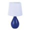 Bureaulamp Aveiro Blauw Keramisch (20 x 35 x 20 cm)