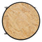 Kleine bijzettafel Zwart Natuurlijk Ijzer Hout MDF 46 x 48 x 66 cm