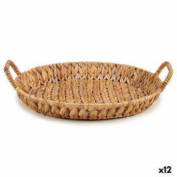 Middenstuk Bruin Metaal Waterhyacint 41,5 x 10,5 x 38 cm (12 Stuks)