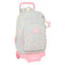 Schoolrugzak met Wielen BlackFit8 Blossom Multicolour 30 x 46 x 14 cm