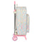 Schoolrugzak met Wielen BlackFit8 Blossom Multicolour 30 x 46 x 14 cm