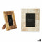 Fotolijsten Wit Bruin Mangohout Mandala 22,3 x 28 x 1,5 cm (6 Stuks)