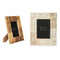 Fotolijsten Wit Bruin Mangohout Mandala 22,3 x 28 x 1,5 cm (6 Stuks)