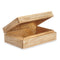 Decoratieve Doos Mangohout 25,5 x 8 x 17,4 cm (6 Stuks) Mandala
