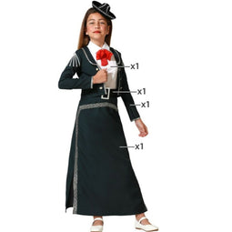 Kostuum Mariachi Meisje Maat 3-4 Jaar