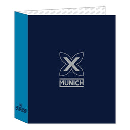 Ringmap Munich Nautic Marineblauw A4 27 x 33 x 6 cm