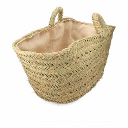 Firewood Basket EDM Esparto Ovaal 60 x 45 x 35 cm