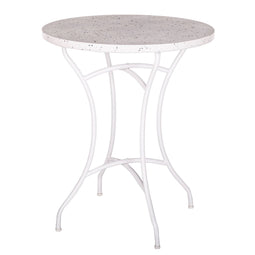 Tafel Terrazzo Tafel Wit 60 x 60 x 72 cm