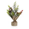 Decoratieve plant Versa Linnen Metaal Plastic Cement 13 x 32 x 13 cm