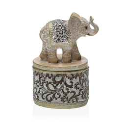 Doos-Juwelenkistje Versa Olifant Hars 9,5 x 15 x 11 cm