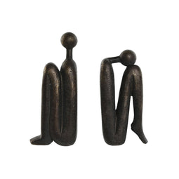 Bokstöd Home ESPRIT Hars 9 x 5,2 x 22,5 cm