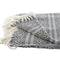 Deken DKD Home Decor 130 x 170 x 1 cm Grijs