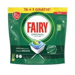 Vaatwastabletten Fairy Original 16 Capsules