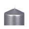 Kaars Zilverkleurig 7 x 13 x 7 cm (24 Stuks)