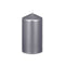 Kaars Zilverkleurig 7 x 13 x 7 cm (24 Stuks)