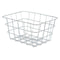 Veelzijdige mand Kinvara W5759K-S CHROME Zilverkleurig Metaal 24 x 12,5 x 18,5 cm Rechthoekig (6...