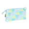 Schoolpennenzak Benetton Fantasy Hemelsblauw (22 x 12 x 3 cm)