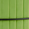 Poef 80 x 80 x 46 cm Synthetisch materiaal Metaal Groen