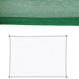 Stof Zonnetent 3 x 4 m Polyethyleen Groen