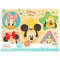 Houten Kinderpuzzel Disney + 2 Jaar 5 Onderdelen (12 Stuks)