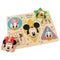 Houten Kinderpuzzel Disney + 2 Jaar 5 Onderdelen (12 Stuks)