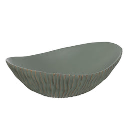 Middenstuk Groen Gouden Polyresin 40,5 x 26,5 x 13,5 cm