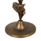 Kaarshouder Gouden Ijzer 11,5 x 11,5 x 40 cm