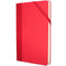 Notitieboekje Milan Paperbook Wit Rood
