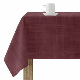 Vlekbestendig tafelkleed van hars Muaré 300 x 140 cm Bordeaux