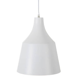 Plafondlamp 27 x 27 x 36 cm Aluminium Wit