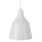 Plafondlamp 27 x 27 x 36 cm Aluminium Wit