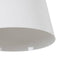 Plafondlamp 27 x 27 x 36 cm Aluminium Wit