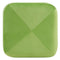 Poef Synthetisch materiaal Hout 40 x 40 x 40 cm Groen