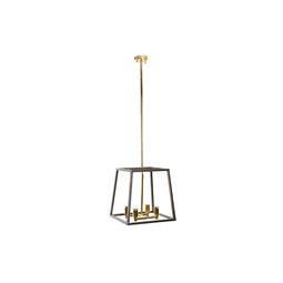 Plafondlamp DKD Home Decor Koper Gouden Metaal 38 x 38 x 38 cm