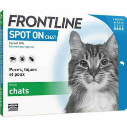 Middel tegen parasieten Frontline Kat 0,5 ml 4 Stuks
