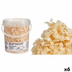 Decoratief schaafsel 1,4 L Natuurlijk (6 Stuks)