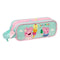 Pennenetui met 2 vakken Peppa Pig Ice cream Roze Munt 21 x 8 x 6 cm
