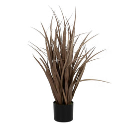 Decoratieve plant PVC Staal Cement 10 x 10 x 9 cm 61 cm