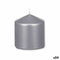 Kaars Zilverkleurig 7 x 7,5 x 7 cm (24 Stuks)