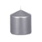 Kaars Zilverkleurig 7 x 7,5 x 7 cm (24 Stuks)