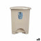Pedaalemmer Beige Plastic 10 L (8 Stuks)