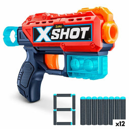 Pistool met pijltjes Zuru X-Shot Excel Kickback 12 Stuks 20 x 13 x 4 cm