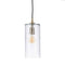 Plafondlamp 12 x 12 x 32 cm Kristal Metaal