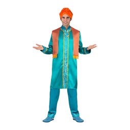 Kostuums voor Volwassenen My Other Me Hindoe Blauw (4 Onderdelen) Maat XL