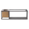 Planken 40 x 12 x 13,5 cm Zwart Gouden Metaal