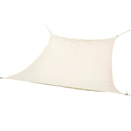 Zonnetent DKD Home Decor Kaars Beige Roestvrij staal Aluminium 500 x 500 x 2 cm 500 x 500 x 500 cm