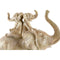 Decoratieve figuren DKD Home Decor 24 x 10 x 25,5 cm Olifant Gouden Koloniaal